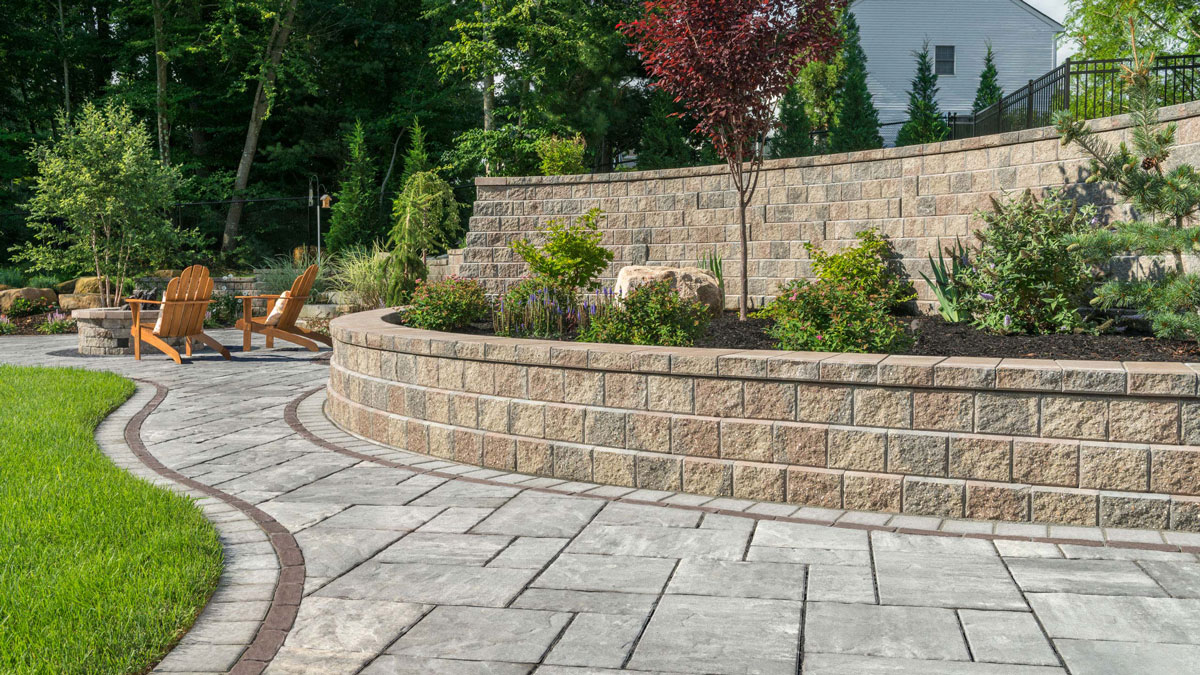 Illustrative retaining walls photograph